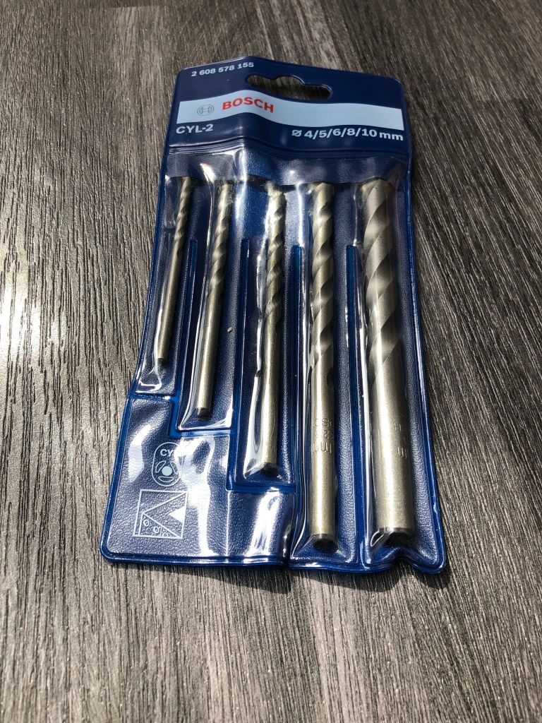4-10mm Bộ mũi khoan tường 5 chi tiết Bosch 2608578155