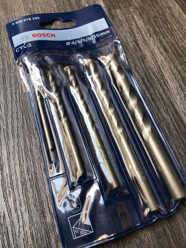 4-10mm Bộ mũi khoan tường 5 chi tiết Bosch 2608578155