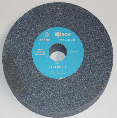 Đá mài thô cho máy mài 2 đá Bosch 200x25x32mm - 2608600111