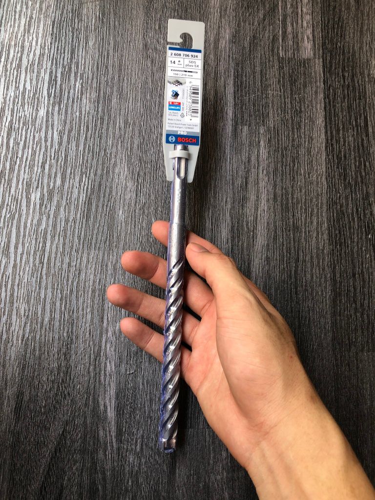 14x150x210mm Mũi khoan SDS PLUS-5X Bosch 2608706924