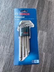 Bộ chìa vặn 9 món đầu lục giác chữ L Bosch 1600A01TH5