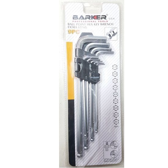 Bộ lục giác bi 9 cây BARKER