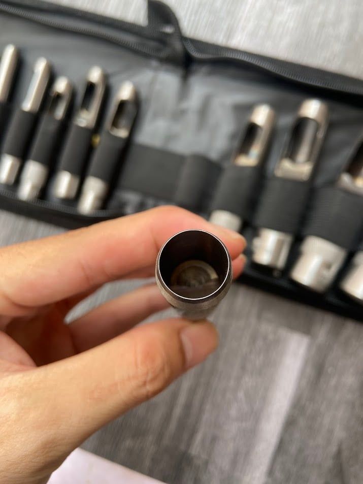 Bộ đục lỗ 15 món ( 3-25mm ) túi dù Wynn’s W2605B