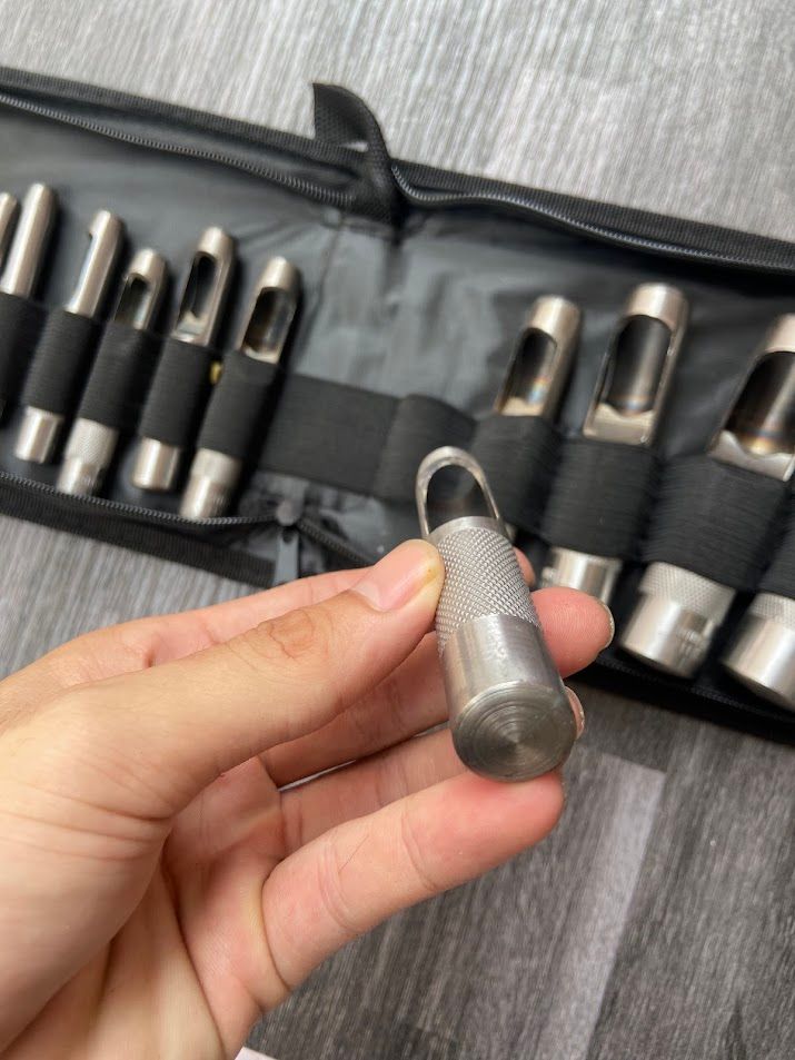 Bộ đục lỗ 15 món ( 3-25mm ) túi dù Wynn’s W2605B