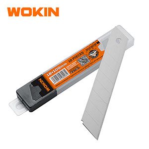 18x100mm Lưỡi dao rọc giấy 300818 Wokin 10 cái/bộ