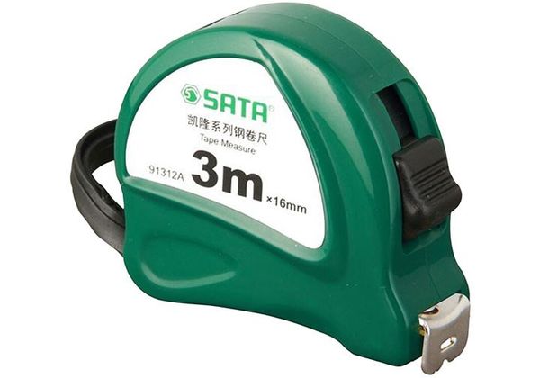 3m Thước cuộn thép Sata 91312A