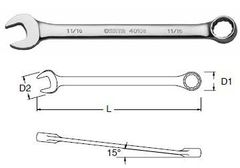 Cờ lê vòng miệng bóng mờ 36mm Sata 40-243 (40243)