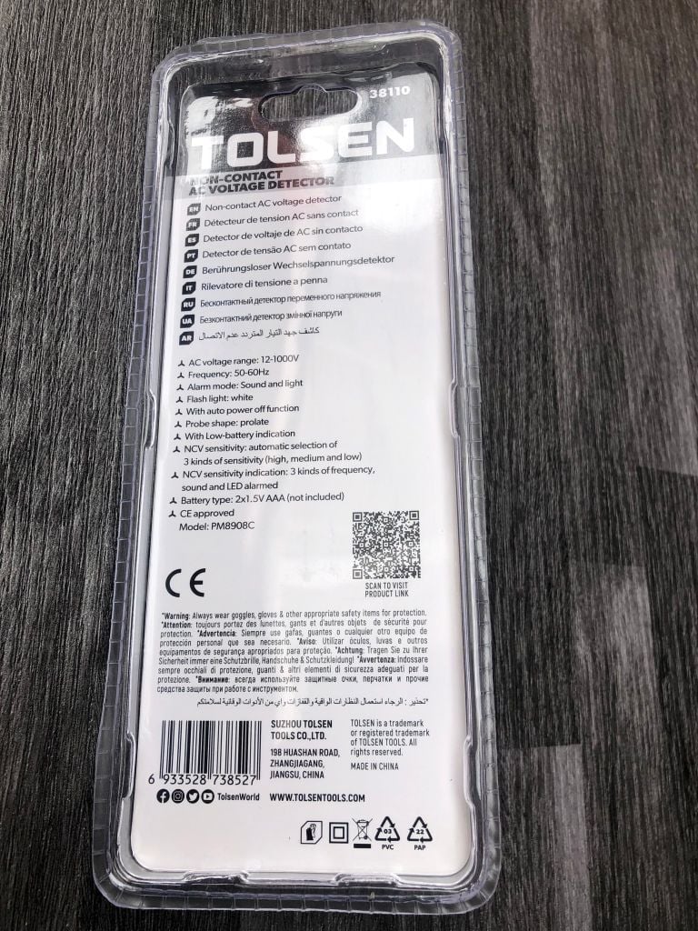 Bút thử điện không tiếp xúc Tolsen 38110