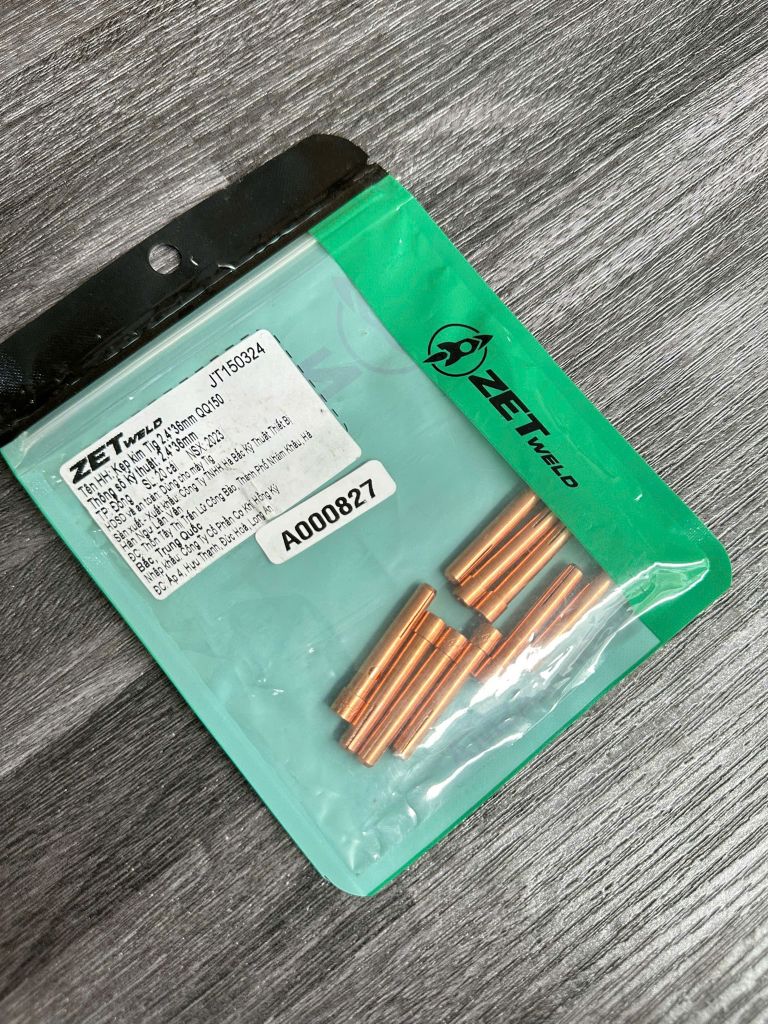 Kẹp kim Tig QQ150 ZETweld 2.4*36mm