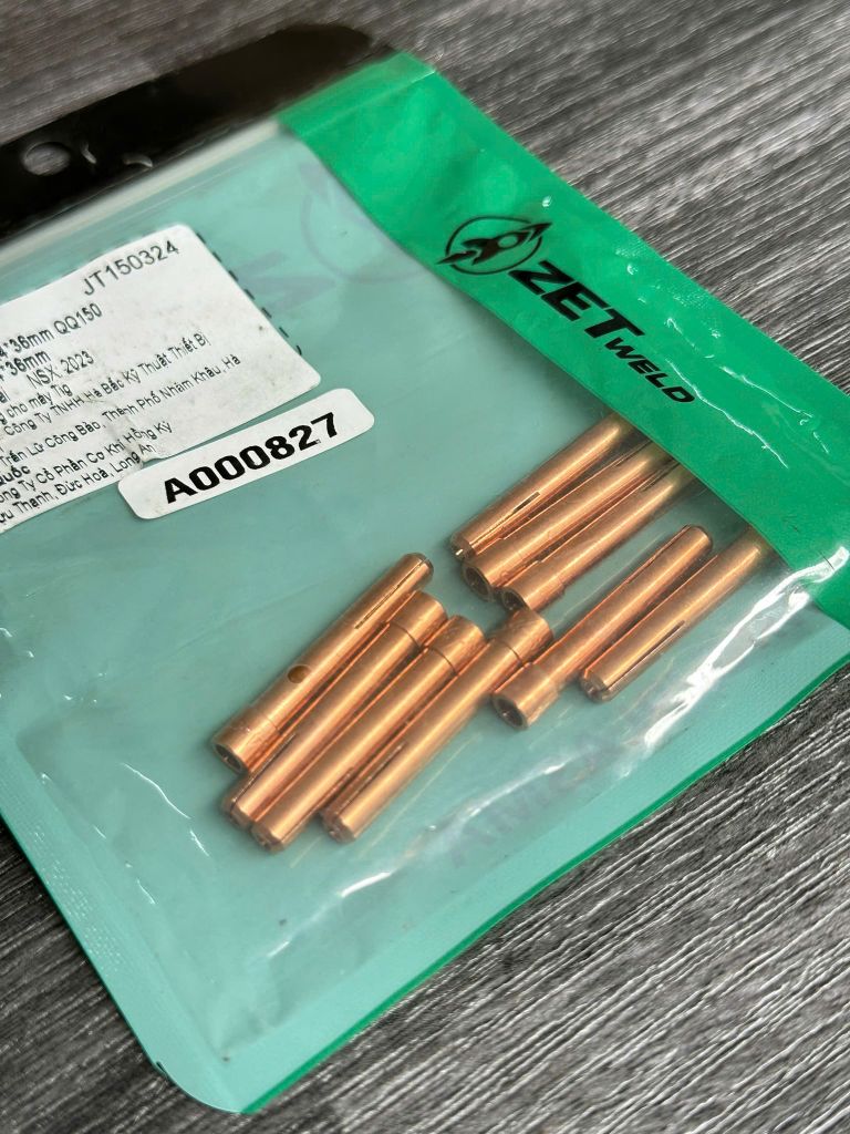 Kẹp kim Tig QQ150 ZETweld 2.4*36mm