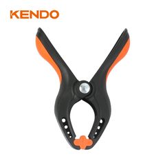 Kẹp lò xo tay cầm bọc nhựa TPR kích thước 3 inch 84mm Kendo - 40101