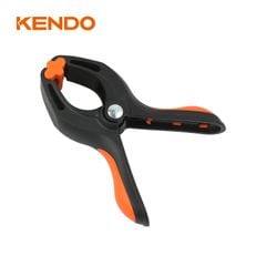 Kẹp lò xo tay cầm bọc nhựa TPR kích thước 3 inch 84mm Kendo - 40101