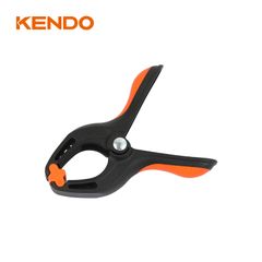 Kẹp lò xo tay cầm bọc nhựa TPR kích thước 3 inch 84mm Kendo - 40101