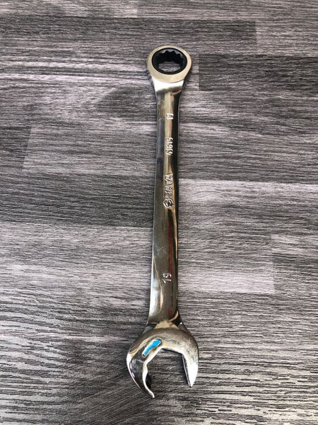 19mm Cờ lê vòng miệng tự động Sata 43615