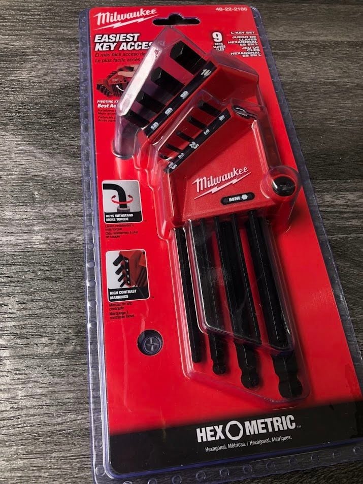 Bộ lục giác chữ L Milwaukee 48-22-2186