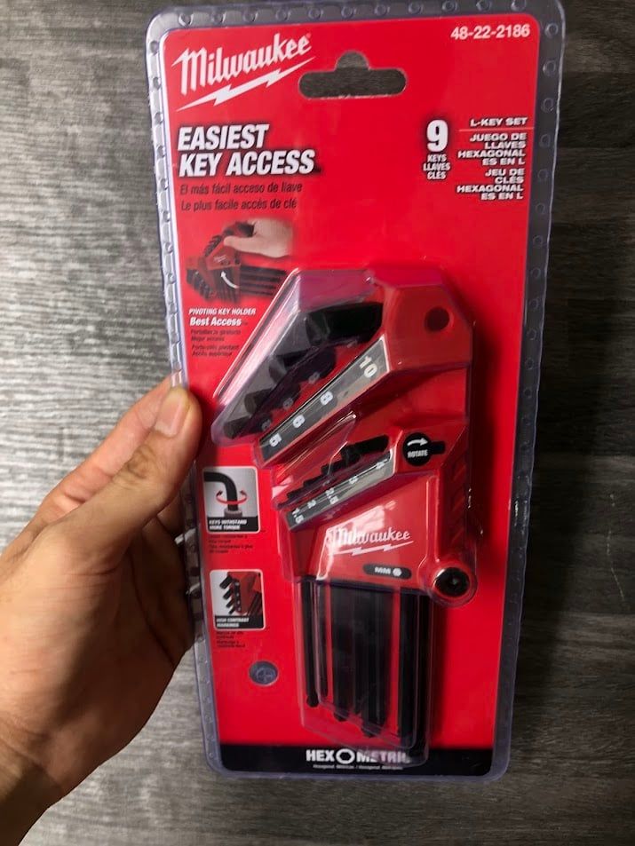 Bộ lục giác chữ L Milwaukee 48-22-2186