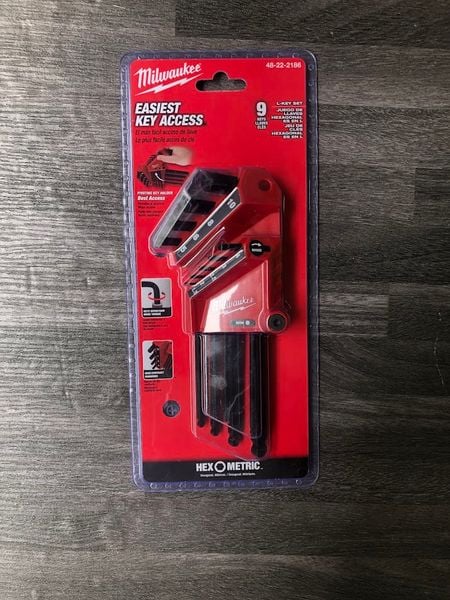 Bộ lục giác chữ L Milwaukee 48-22-2186