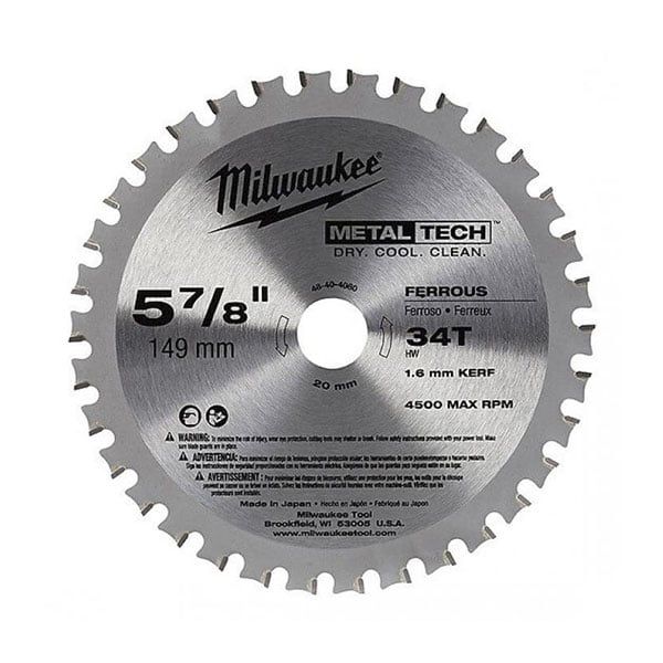 Lưỡi cắt kim loại 34T 149mm Milwaukee