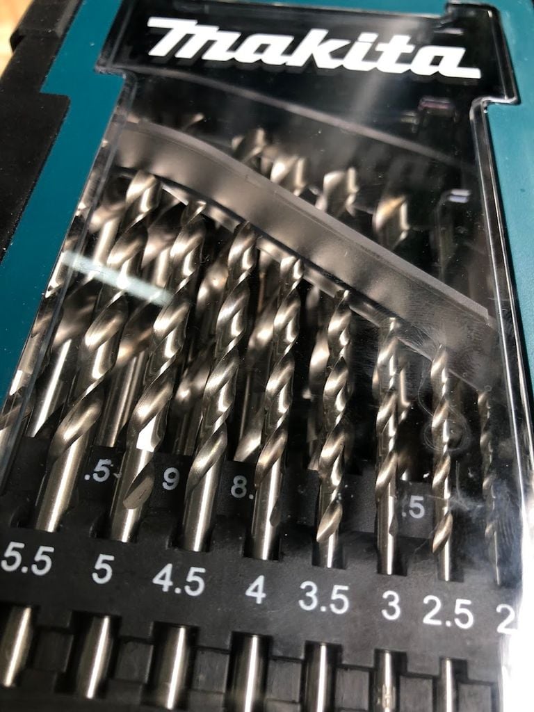 BỘ MŨI KHOAN KIM LOẠI HSS-G 25CÁI/BỘ Makita D-67555