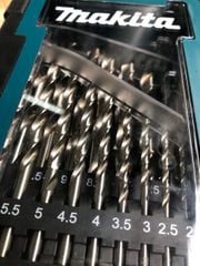 BỘ MŨI KHOAN KIM LOẠI HSS-G 25CÁI/BỘ Makita D-67555
