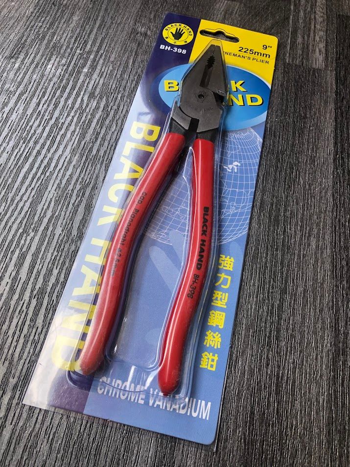 Kìm điện cao cấp 9″ BLACK HAND BH-398