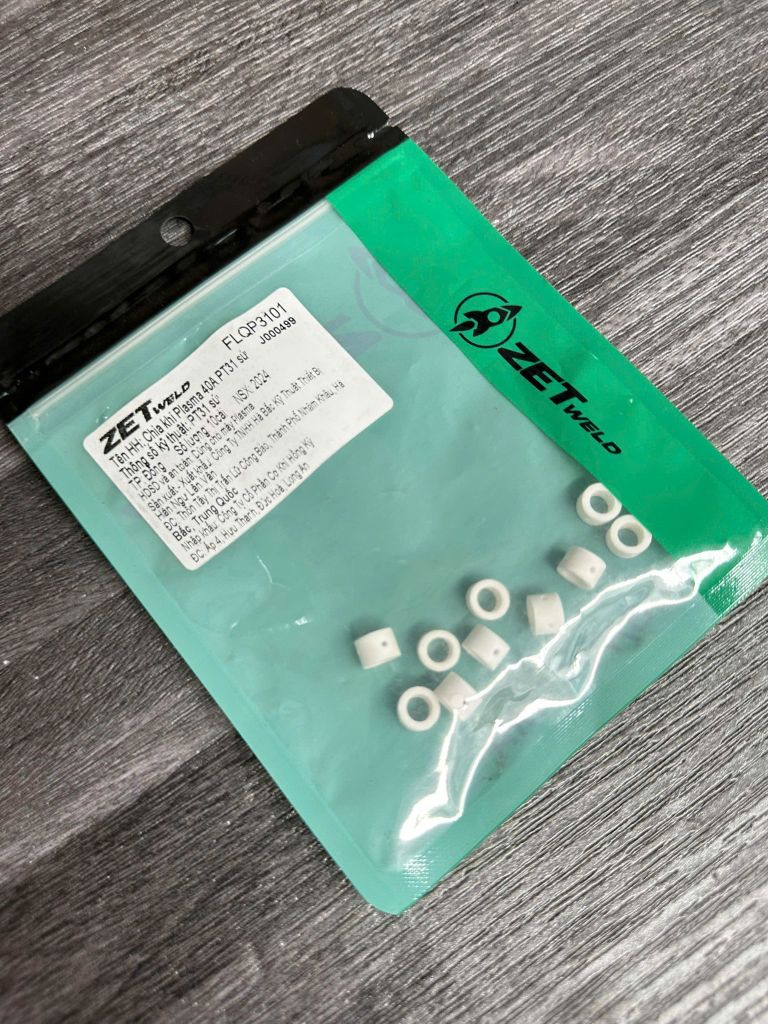 Chia khí Plasma 40A PT31 ZETweld 40A sứ