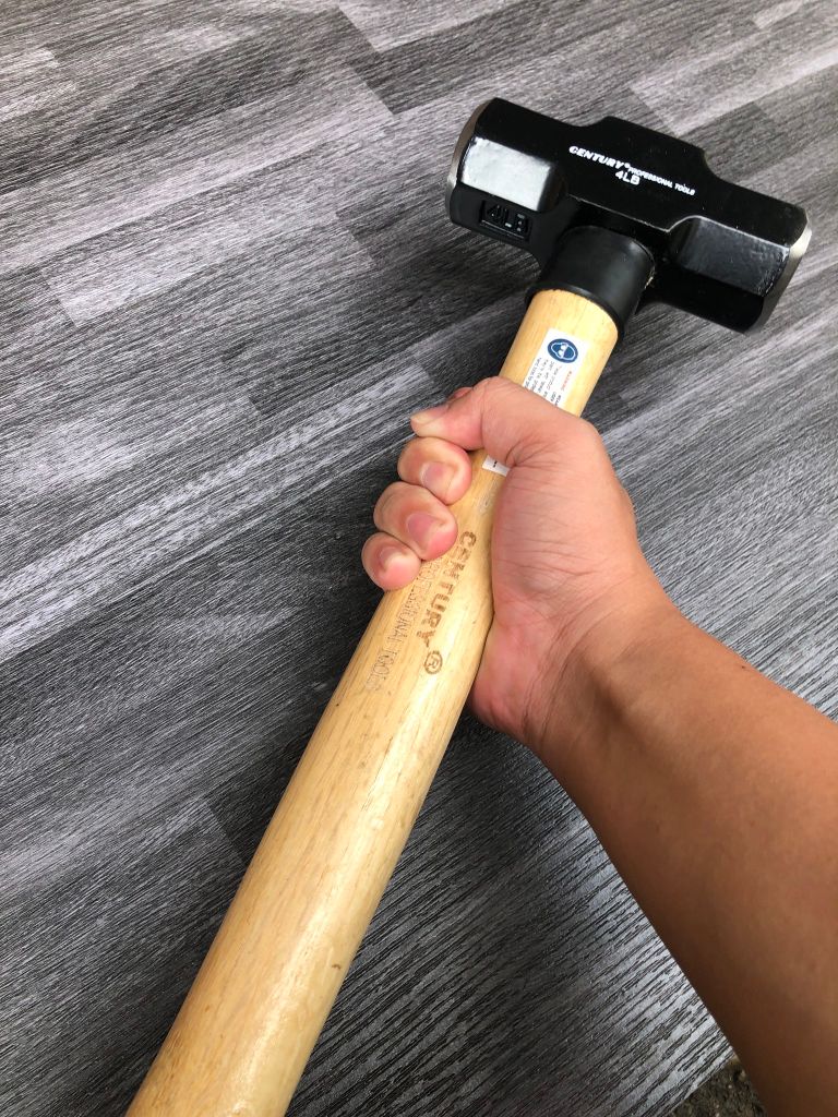 4LB Búa đầu lục giác cán gỗ Century