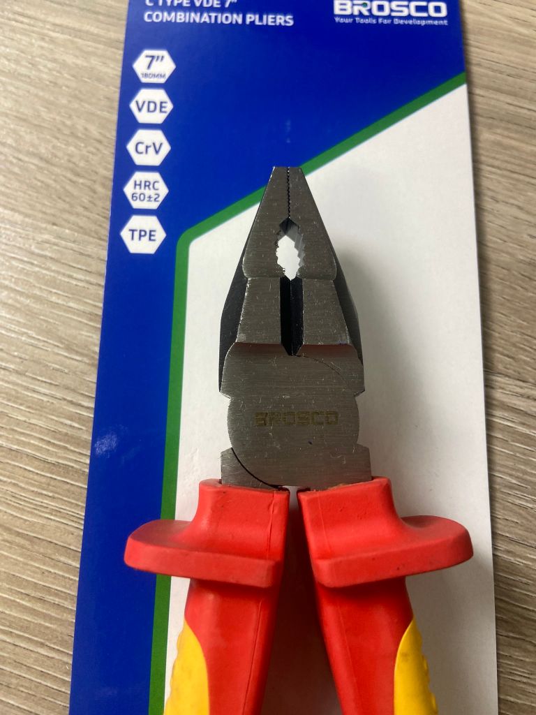 Kìm kết hợp loại C cách điện 1000V VDE bằng thép Cr-V 7