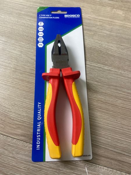 Kìm kết hợp loại C cách điện 1000V VDE bằng thép Cr-V 7