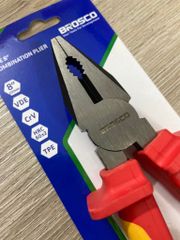 Kìm thợ điện đa năng cách điện 1000V VDE bằng thép Cr-V 6