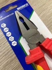 Kìm thợ điện đa năng cách điện 1000V VDE bằng thép Cr-V 6
