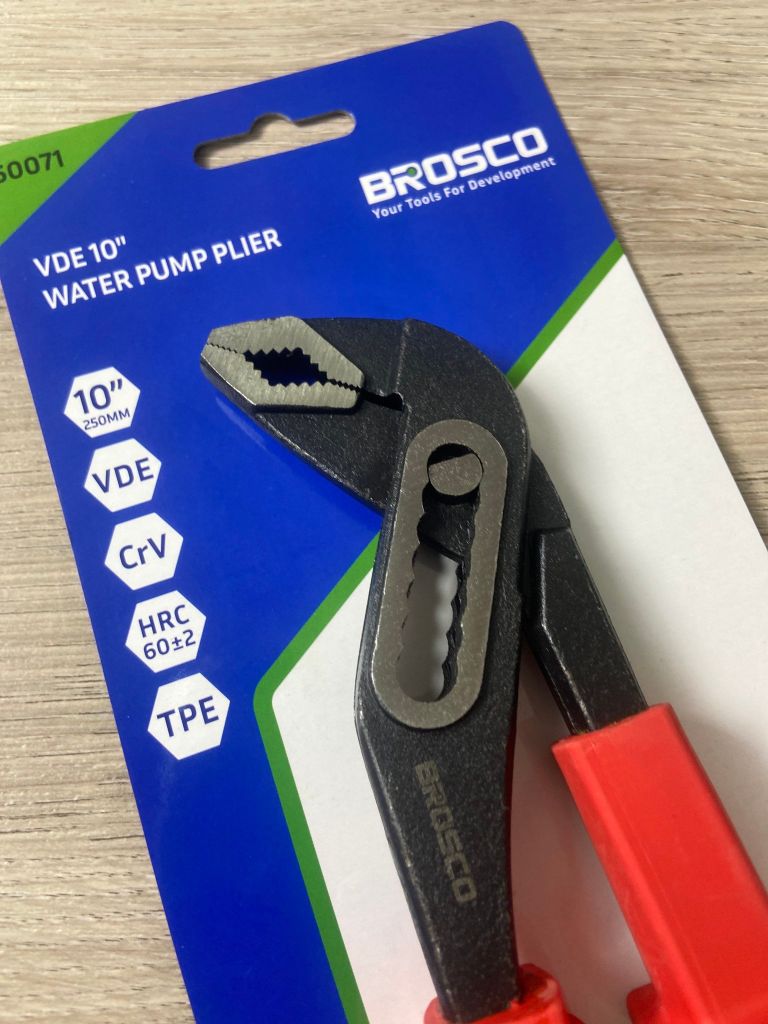 Kìm mỏ quạ cách điện 1000V VDE bằng thép Cr-V 10