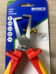 Kìm tuốt dây cách điện 1000V VDE bằng thép Cr-V 6
