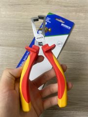 Kìm tuốt dây cách điện 1000V VDE bằng thép Cr-V 6