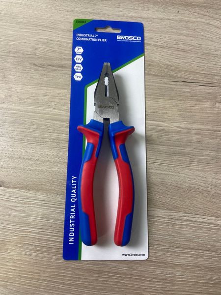 Kìm điện công nghiệp bằng thép Cr-V 7
