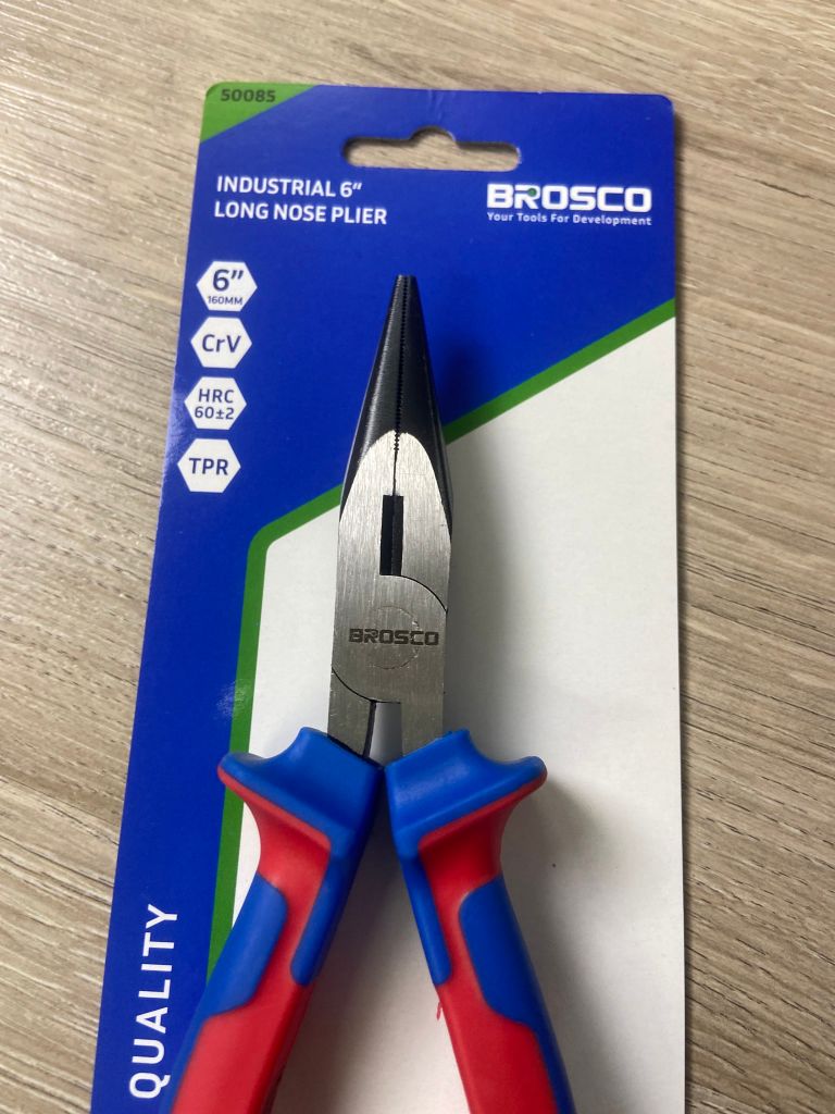 Kìm nhọn công nghiệp bằng thép Cr-V 6