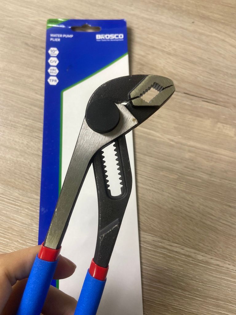 Kìm mỏ quạ điều chỉnh nhanh bằng thép Cr-V 10