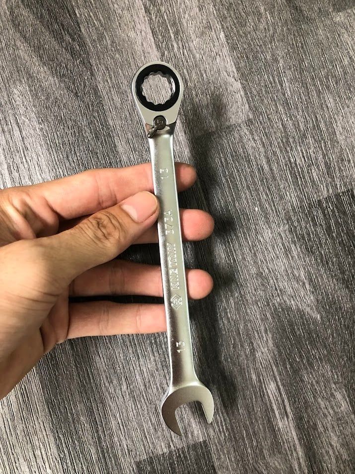 13mm Cờ lê vòng miệng tự động KINGTONY 373A13M