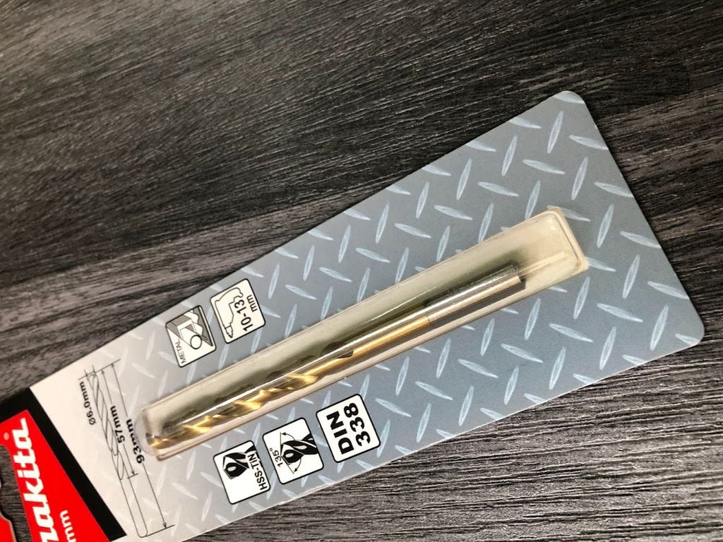 MŨI KHOAN KIM LOẠI HSS-TIN 1CÁI 6X93MM Makita D-43125