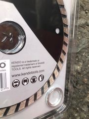 Đĩa cắt kim cương vành Turbo 125×22.23/20/16mm Kendo - 61212112