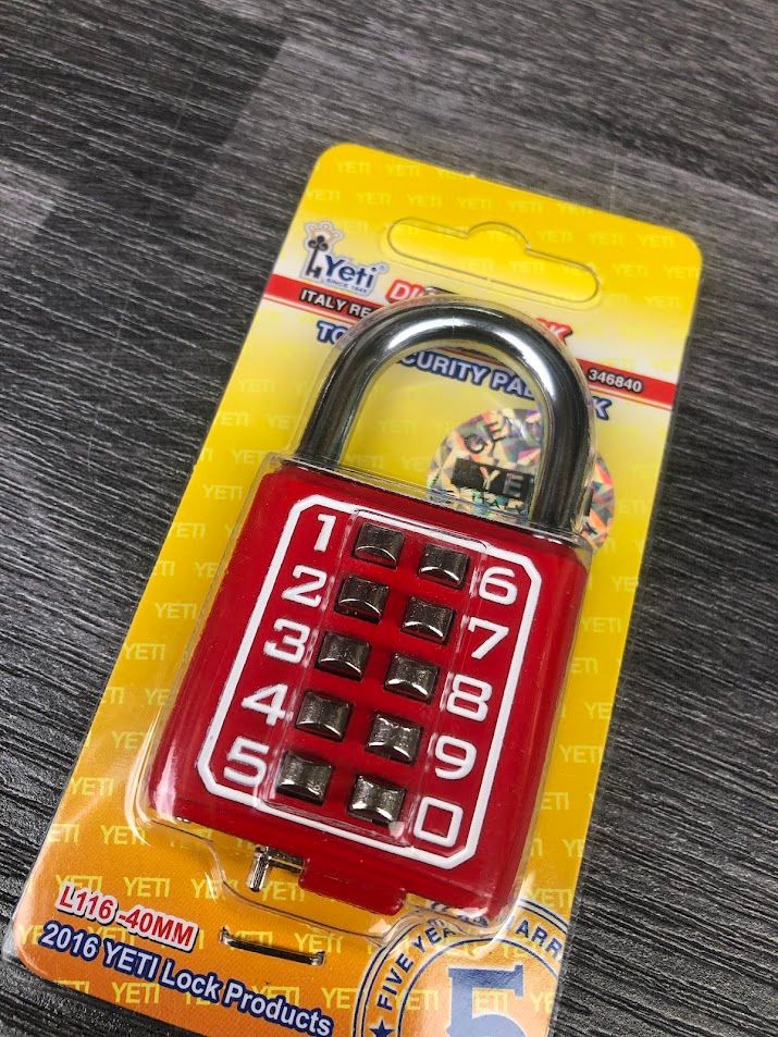 Khóa số bấm Yeti 4P 10 số YT-L116-4