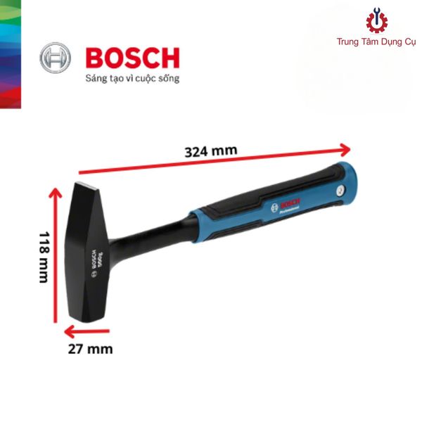 Búa chuyên dụng cho thợ nề Bosch 1600A016BT