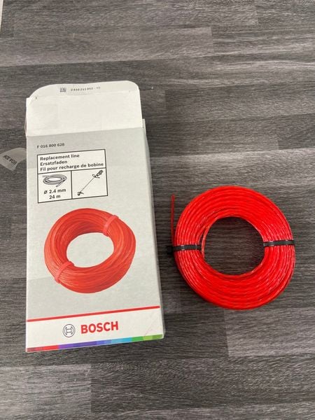 Cuộn cước thay thế 24m 2.4mm Bosch F016800628