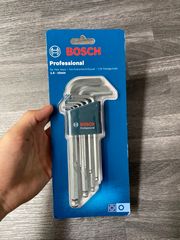 Bộ chìa vặn 9 món đầu lục giác chữ L Bosch 1600A01TH5