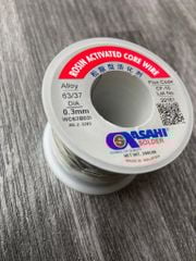 Cuộn chì hàn Asahi SN63/37 0.3mm (200g)