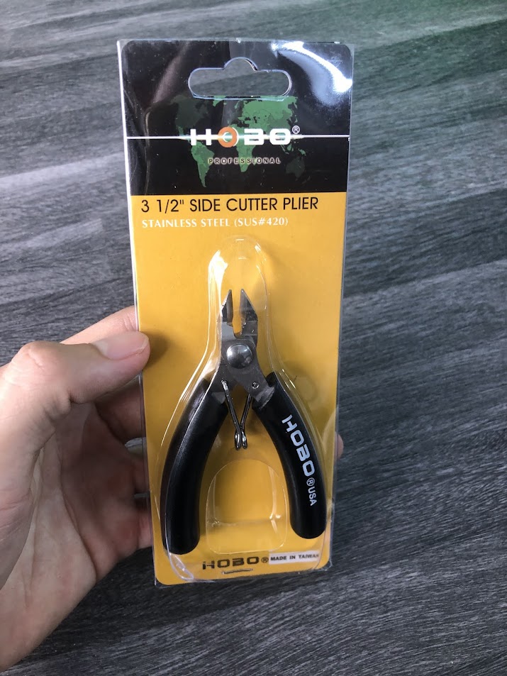 Kìm cắt nhựa 3.5'' hobo đen SA-603