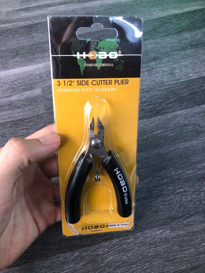 Kìm cắt nhựa 3.5'' hobo đen SA-603