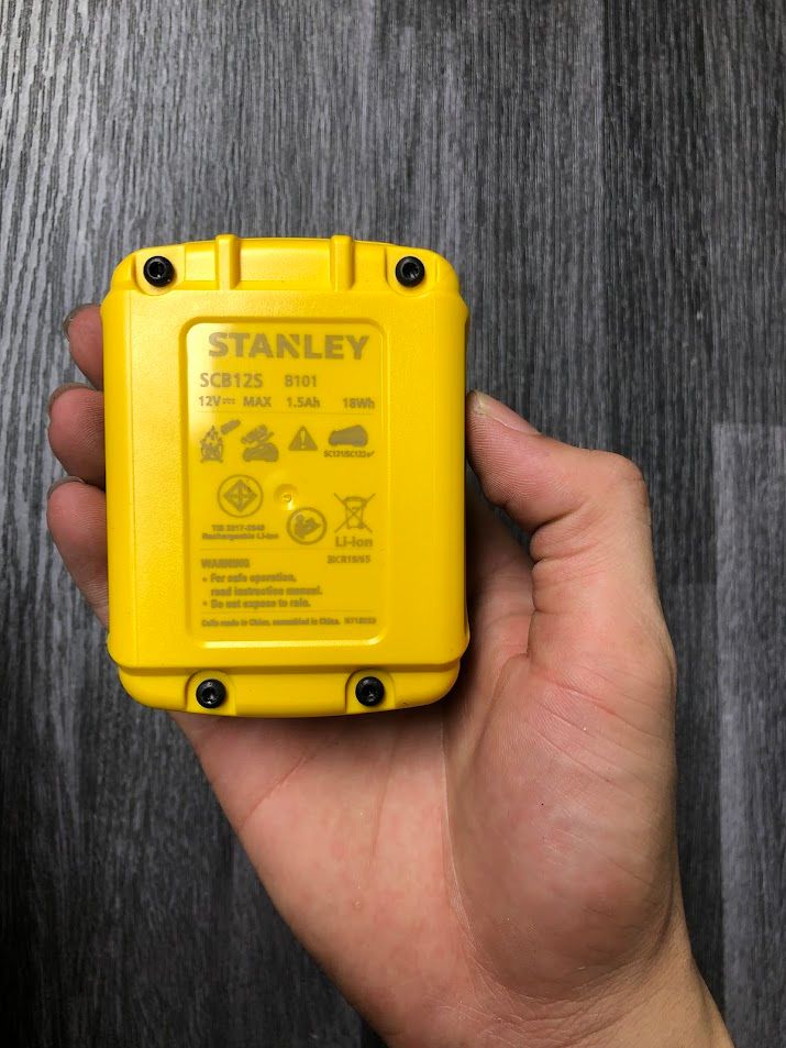 Pin li-ion cho máy khoan 10.8V-1.5Ah Stanley SCB12S-B1