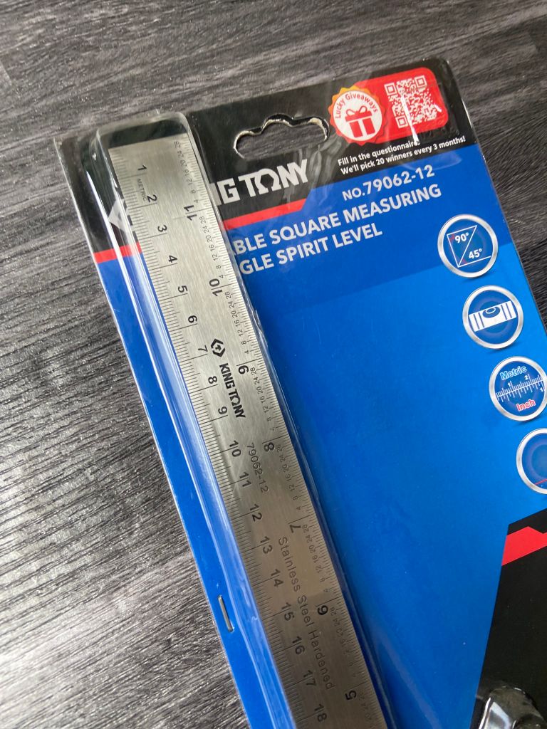 Thước góc thuỷ Kingtony 79062-12