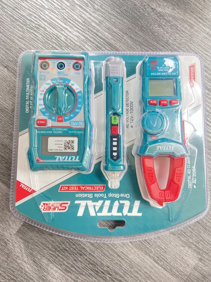 Bộ 3 dụng cụ kiểm tra điện Total TMT43028